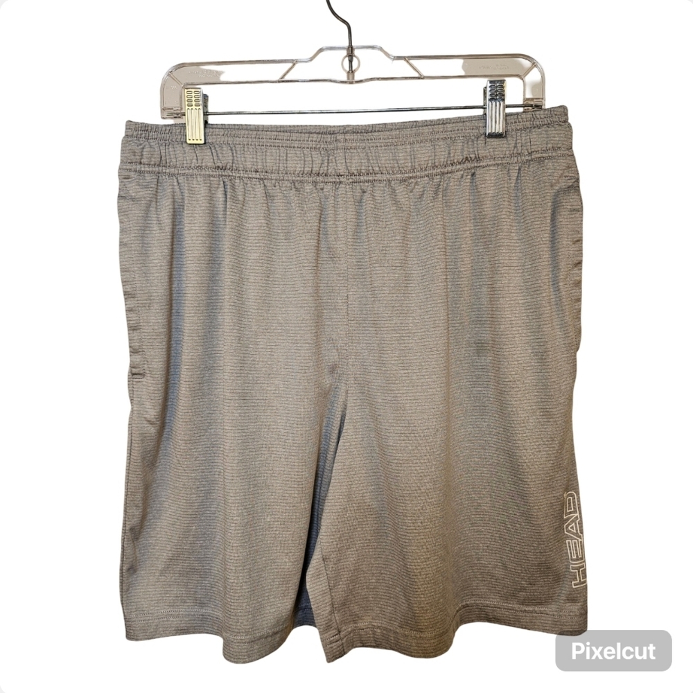 NWOT Head dove grey runners athleisure shorts men size L US